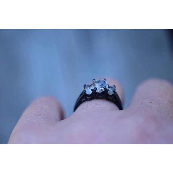 Raw Crystal Ring, Raw Stone Ring, Rings for Women, Stacking Ring, Raw Ge… - Picture 6 of 9